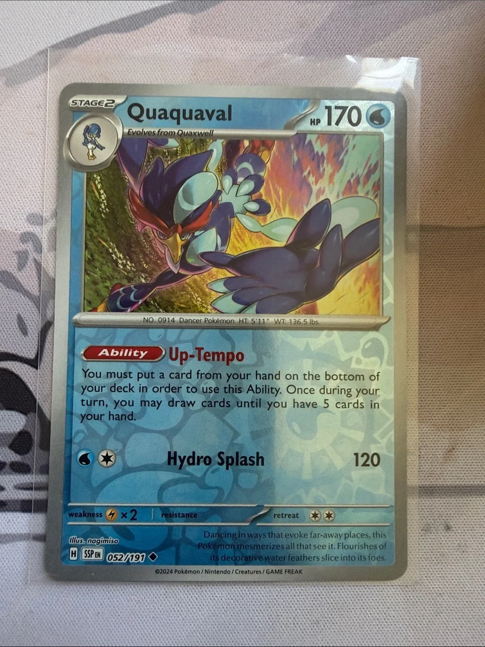 💧 Quaxly, Quaxwell & Quaquaval Evolution Lot | 4 Holo & Reverse Holo ✨5/$25✨